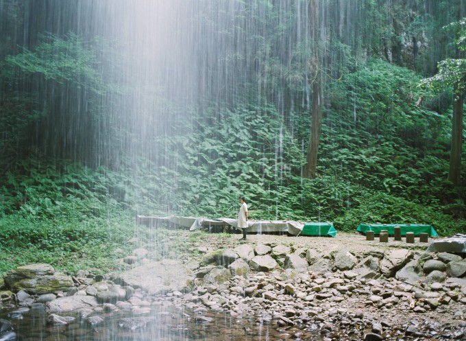 写真：鳥取県湯梨浜町 今滝にて　©Matsumoto Mieko